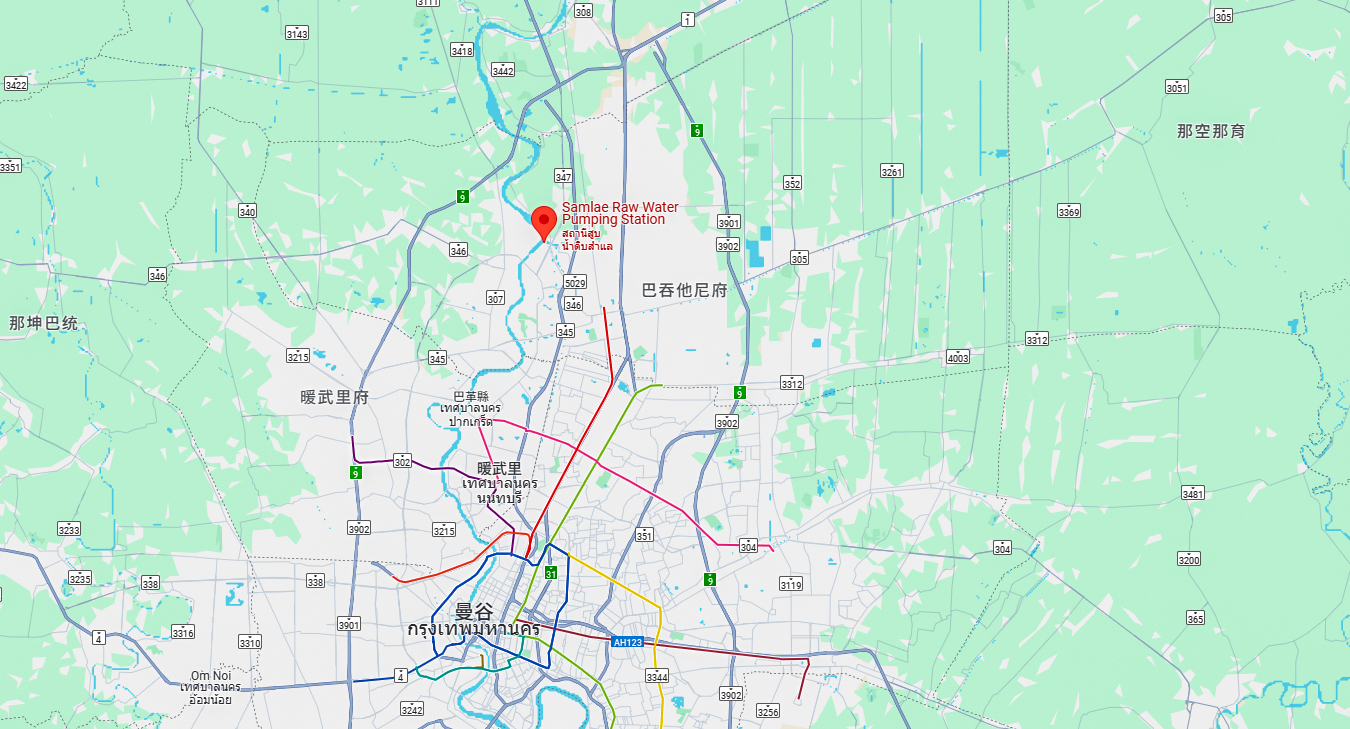 Chao Phraya River Raw Water Pumping Station Expansion in Bangkok, Thailand