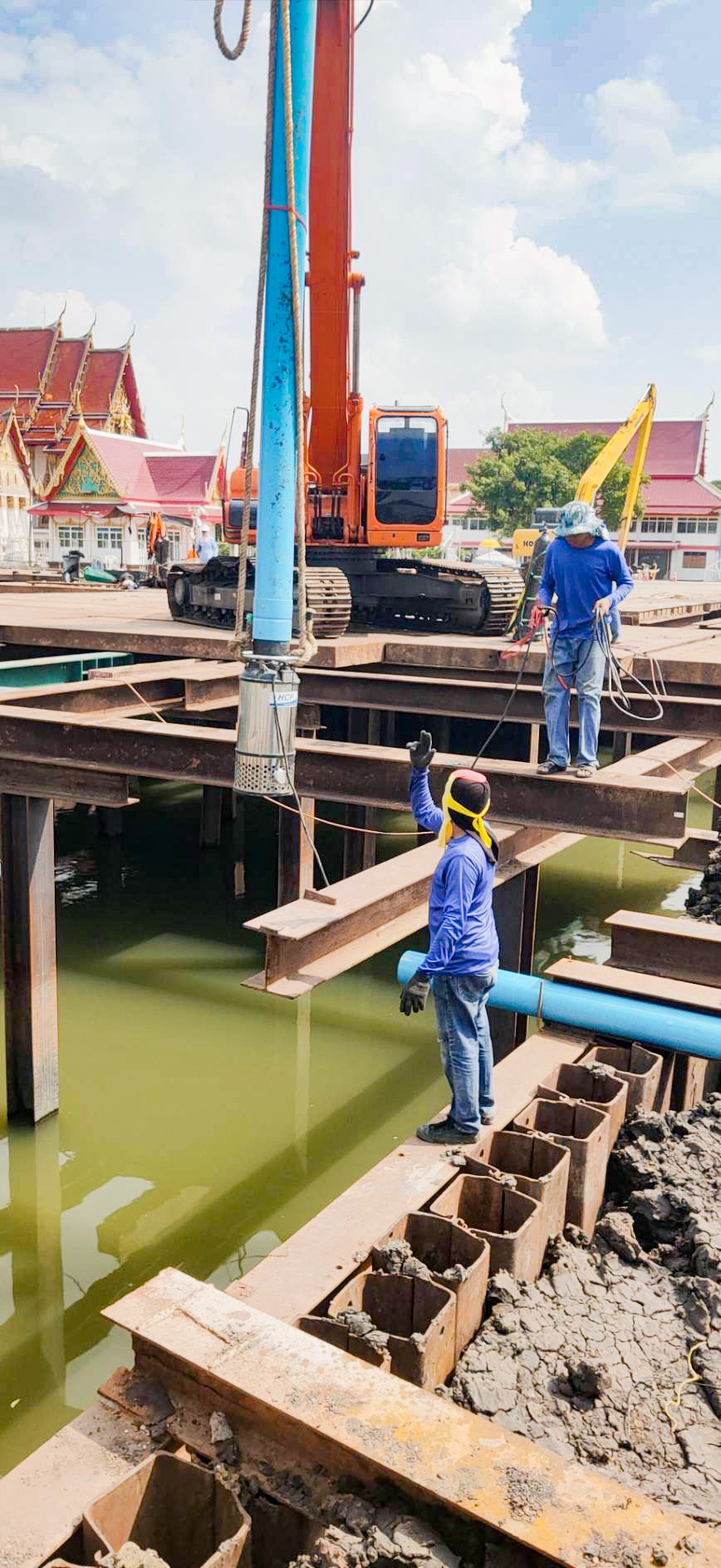 Chao Phraya River Raw Water Pumping Station Expansion in Bangkok, Thailand