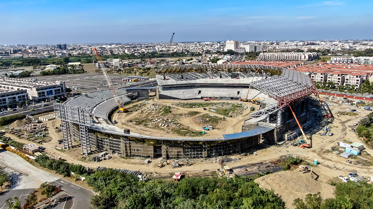 Effluent System for Tainan Asia-Pacific International Baseball Stadiums and Training Centers in Taiwan 